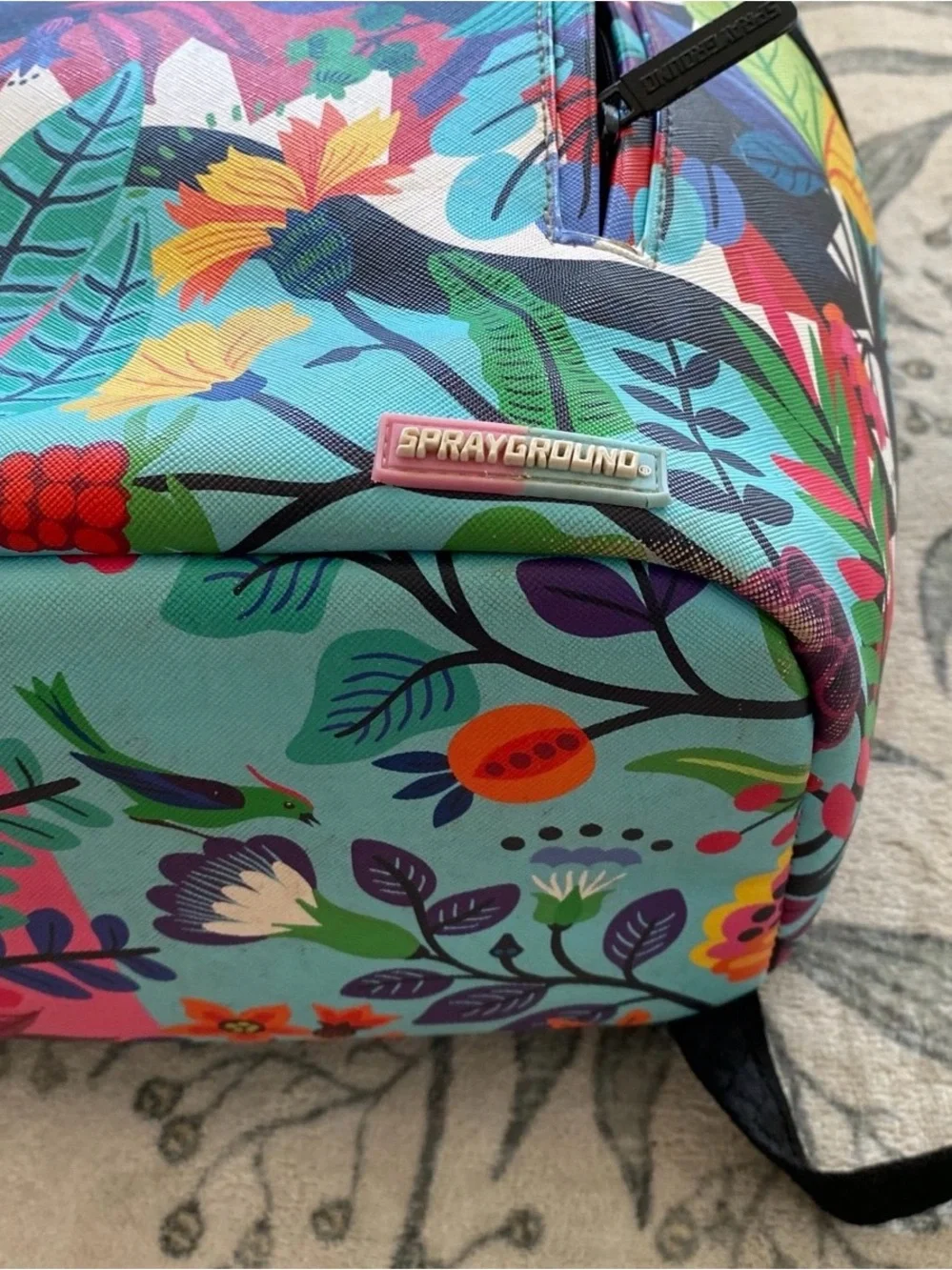 Sprayground Kids Floral Multi-Color Backpack